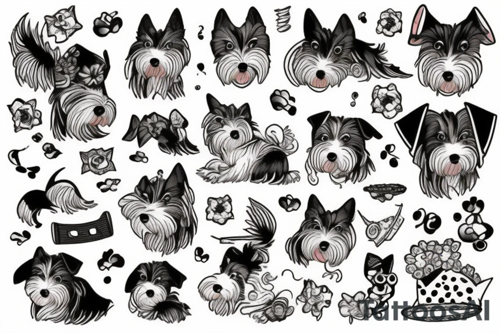 foxterrier tattoo idea