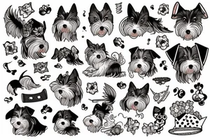 foxterrier tattoo idea