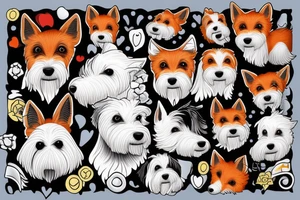 foxterrier tattoo idea