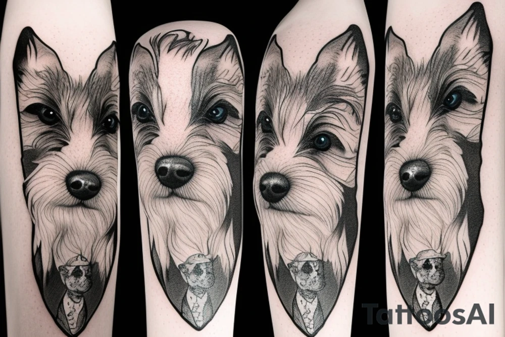 foxterrier tattoo idea