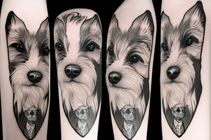 foxterrier tattoo idea