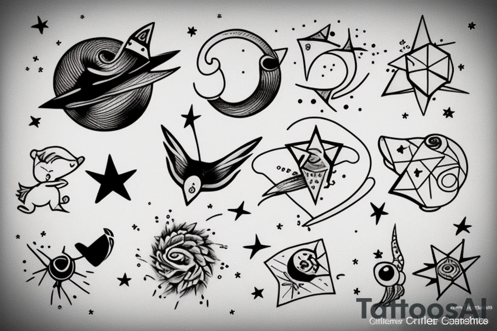 the little prince tattoo idea