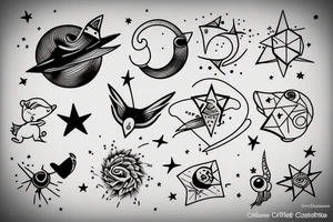 the little prince tattoo idea
