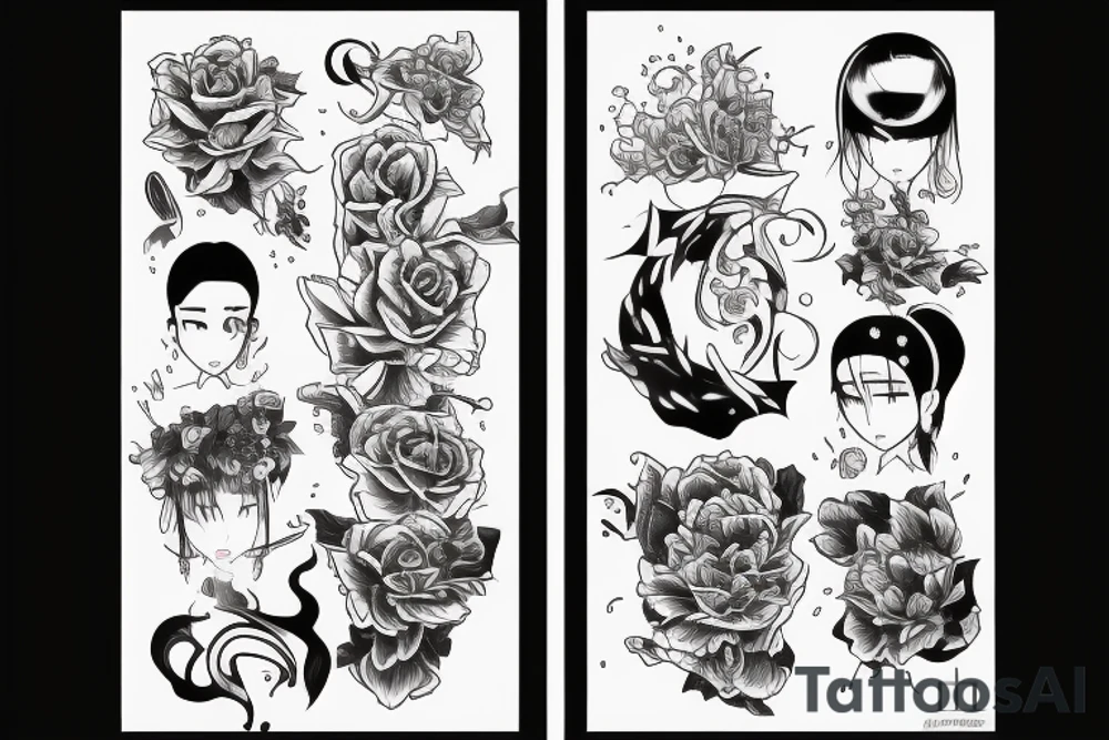 一把长长的匕首 tattoo idea