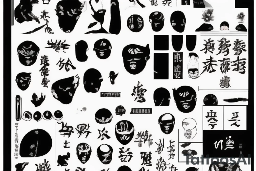 一把长长的匕首 tattoo idea