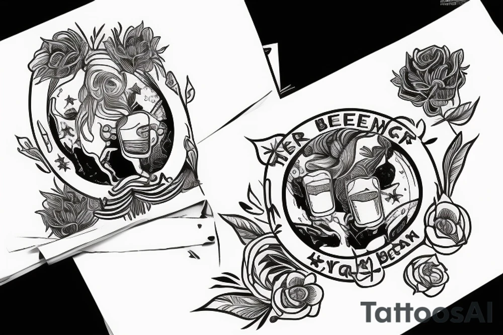 beer meaning tattoo idea