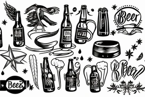 beer meaning tattoo idea