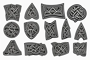 Viking runes tattoo idea