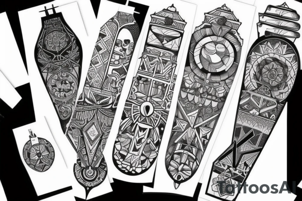Архитектура викингов tattoo idea