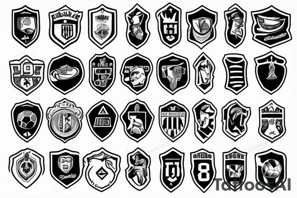 a footballer tattoo idea