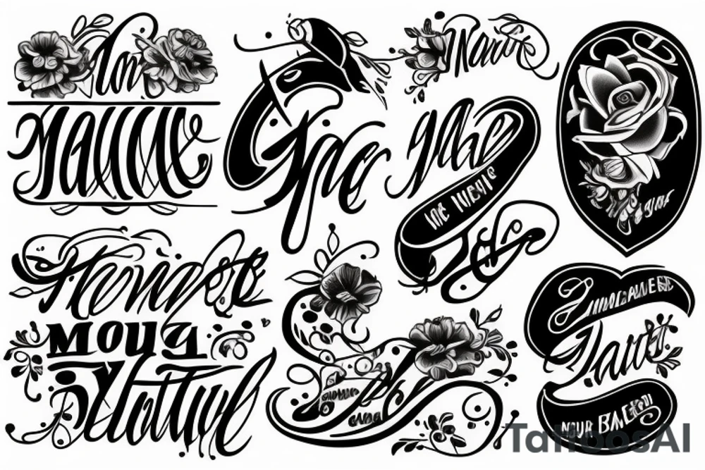 In memory of my late father tattoo idea