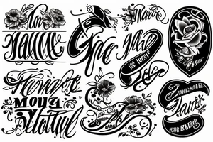 In memory of my late father tattoo idea