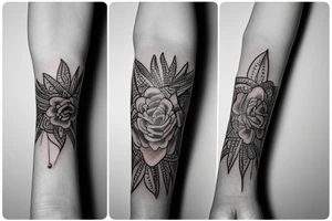 female wrist tattoo tattoo idea