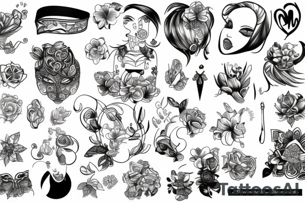 tatuagem bracelete feminina tattoo idea