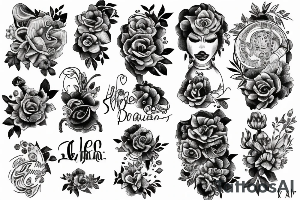 female bracelet tattoo tattoo idea