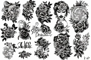 female bracelet tattoo tattoo idea