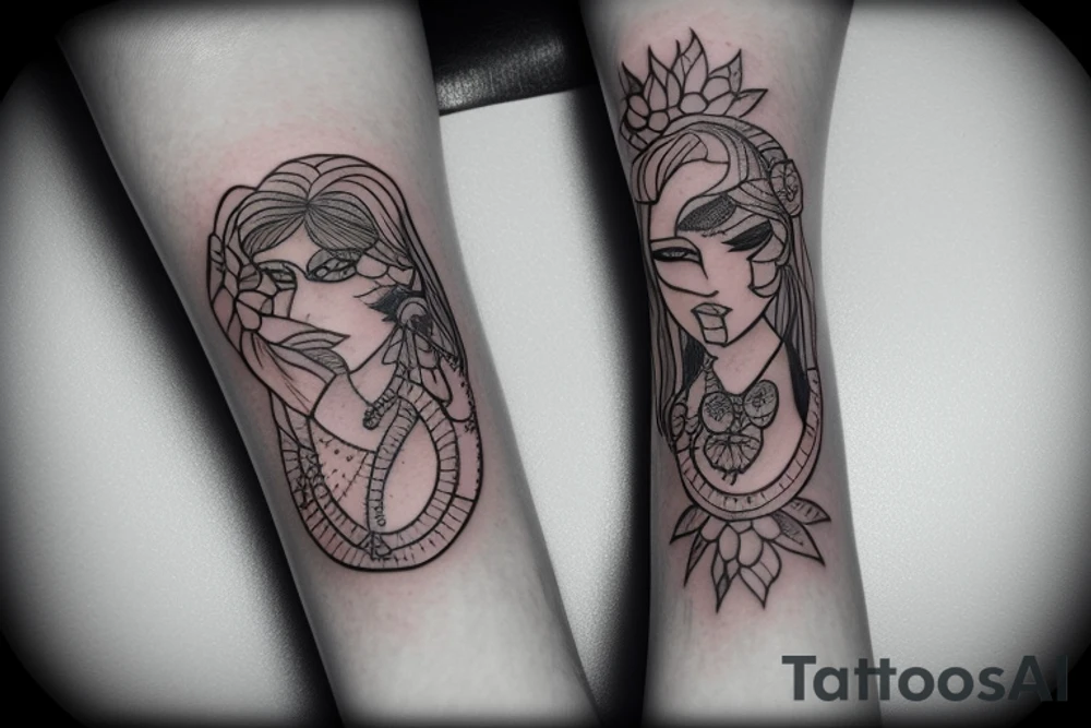 female bracelet tattoo tattoo idea