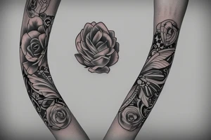 female bracelet tattoo tattoo idea