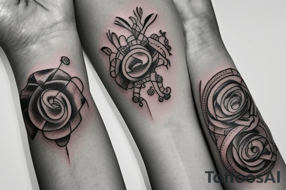 female bracelet tattoo tattoo idea