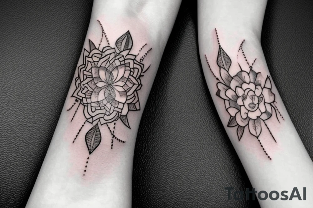 female bracelet tattoo tattoo idea