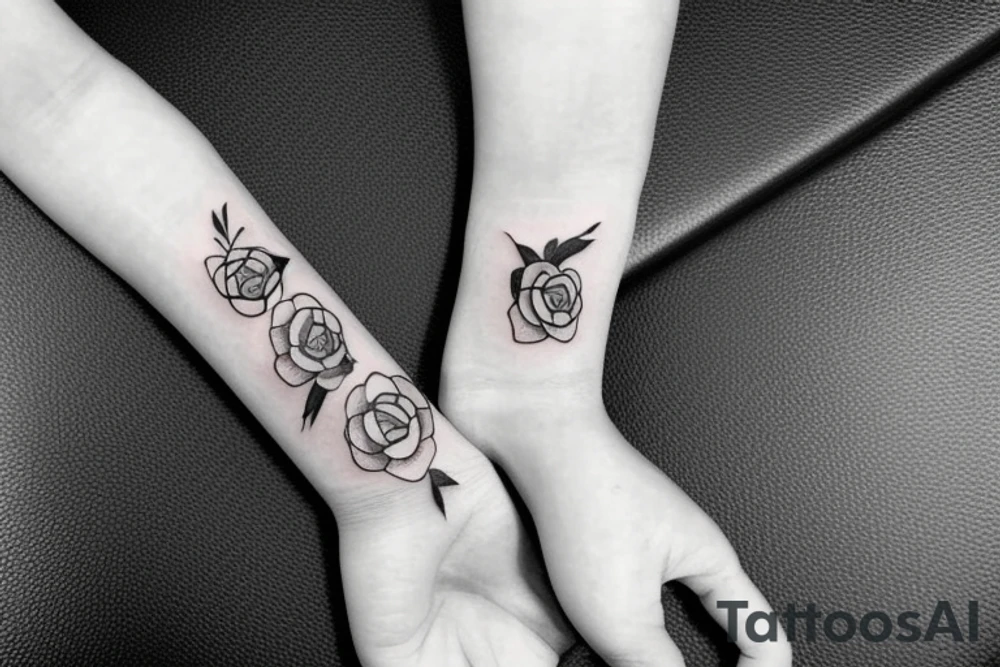 female bracelet tattoo tattoo idea