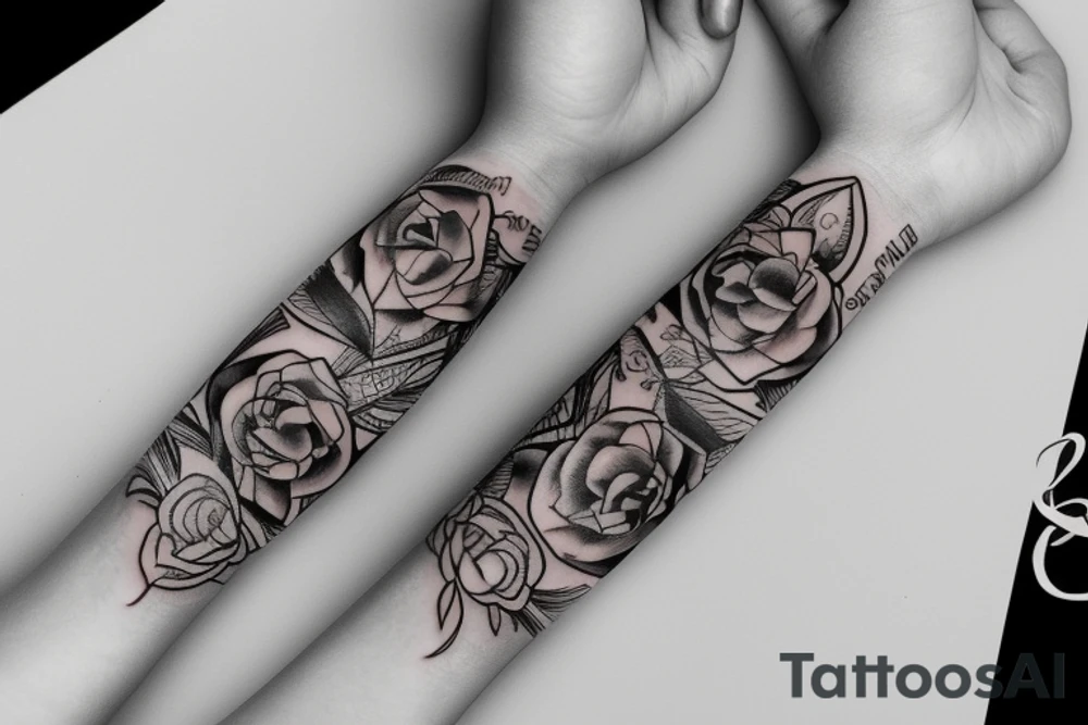 female bracelet tattoo tattoo idea
