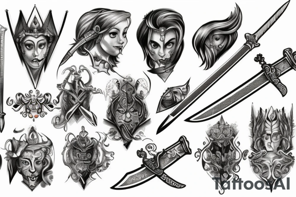 sword tattoo idea