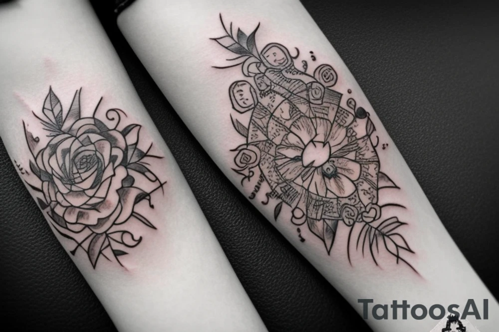 female bracelet tattoo tattoo idea