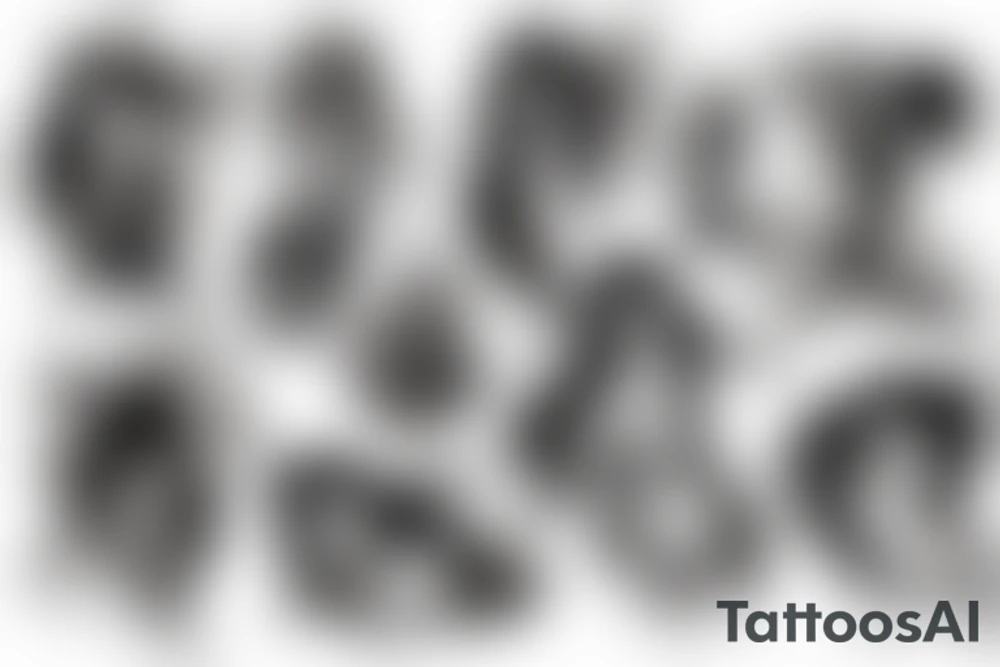 demon girl tattoo idea