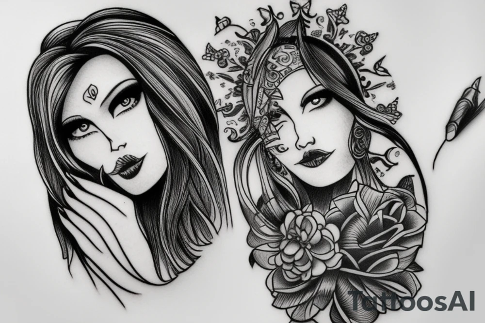 female bracelet tattoo tattoo idea