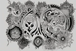 Shahdadpuri tattoo idea