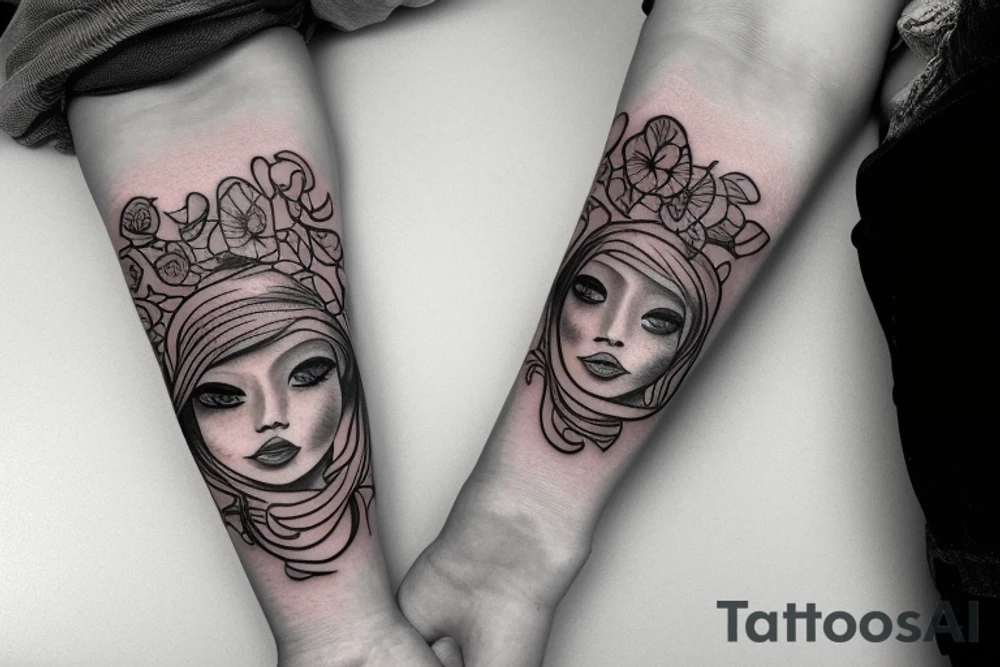 female bracelet tattoo tattoo idea