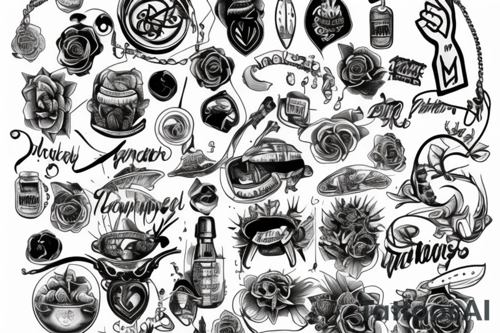 Number 20 in the trap treatment tattoo idea