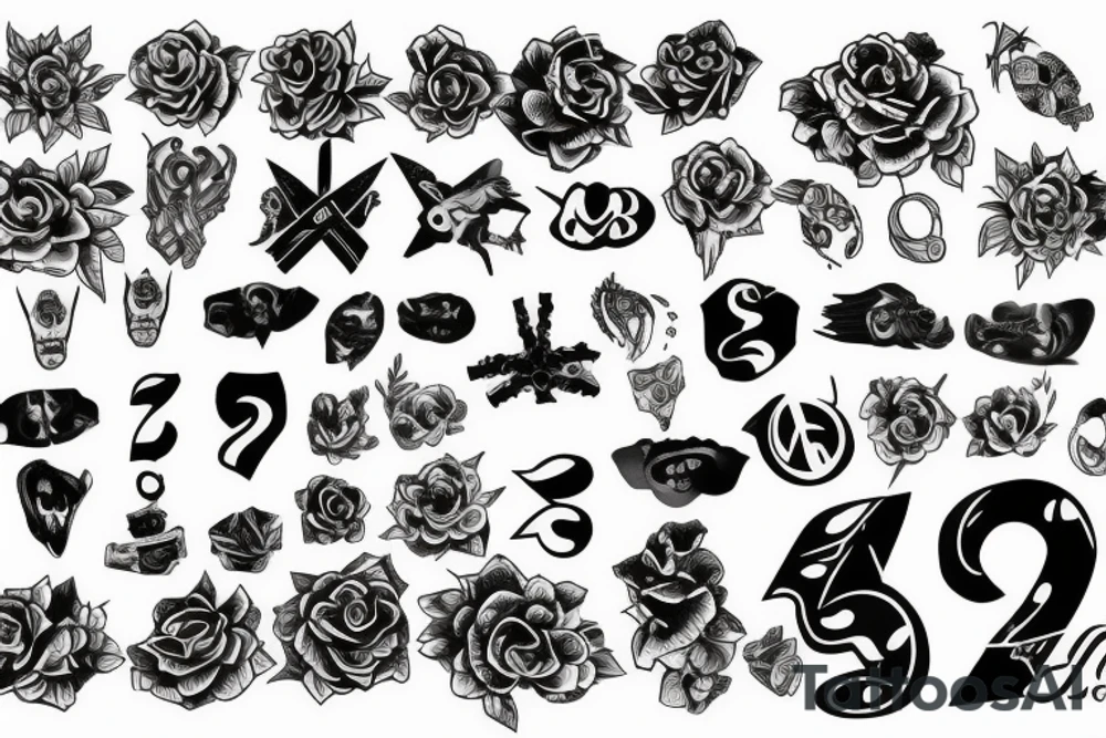 Number 20 tattoo idea