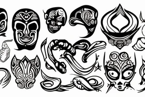 Muay Thai tattoo idea