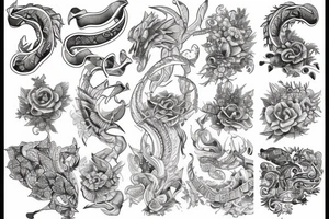 Scales tattoo idea