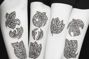 Lily, element sign water, element sign air, 16.05.1969 tattoo idea