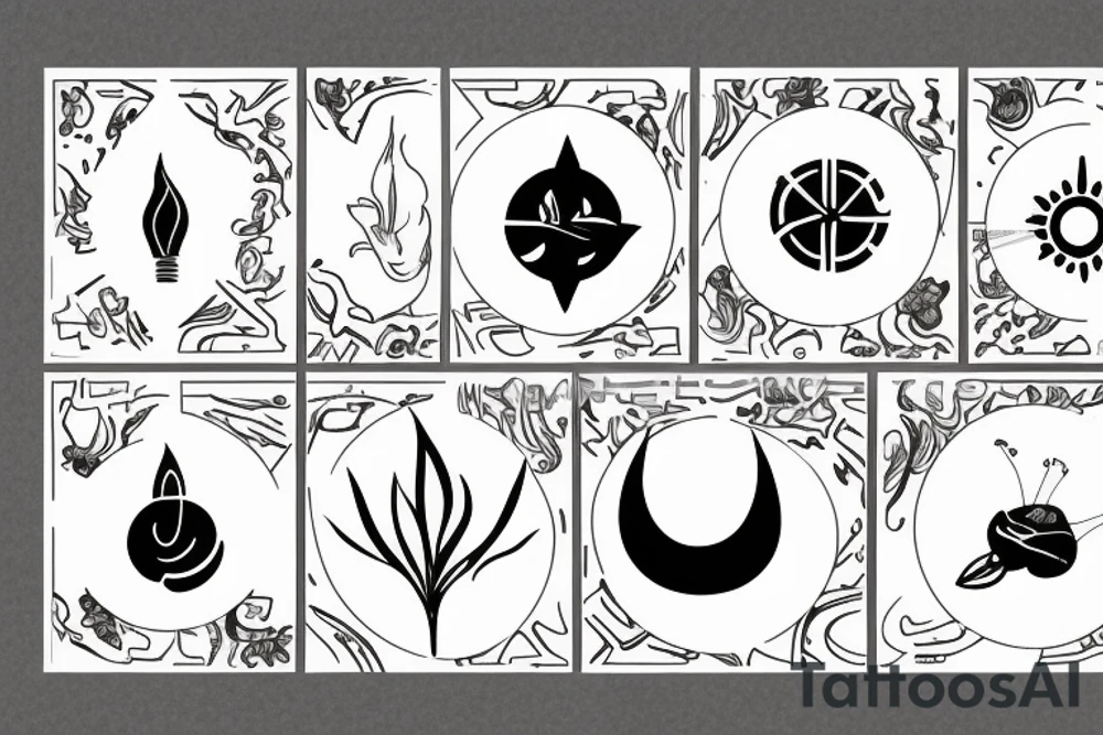 Lily, element sign water, element sign air, 16.05.1969 tattoo idea Lily, element sign water, element sign air, 16.05.1969 tattoo idea