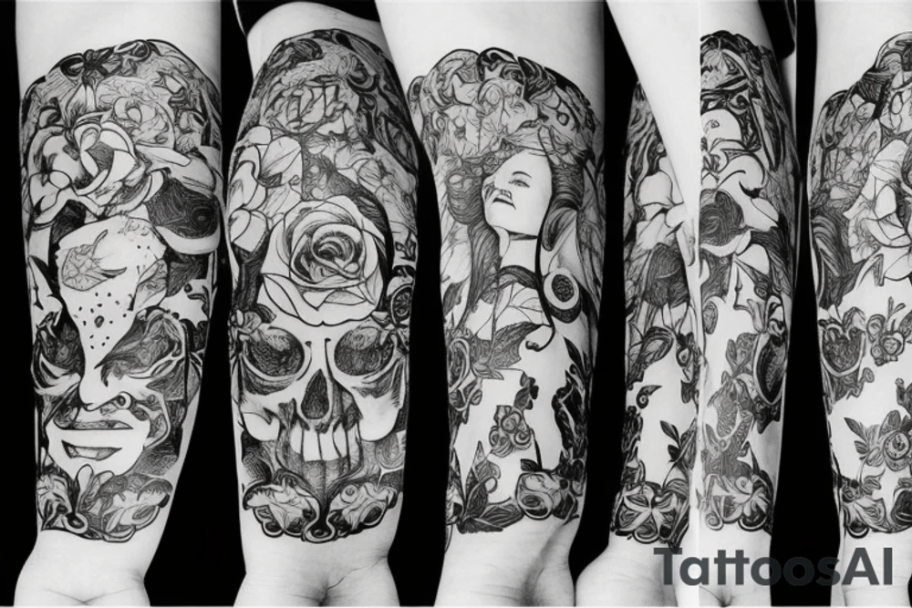 Автобус на полном ходу tattoo idea