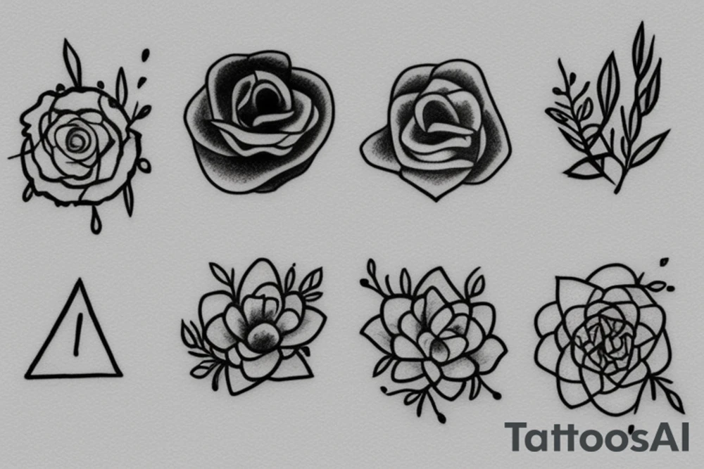 small minimalistic sketch tattoo idea