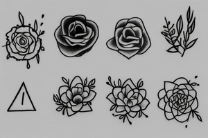 small minimalistic sketch tattoo idea