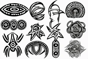 atomic model tattoo idea