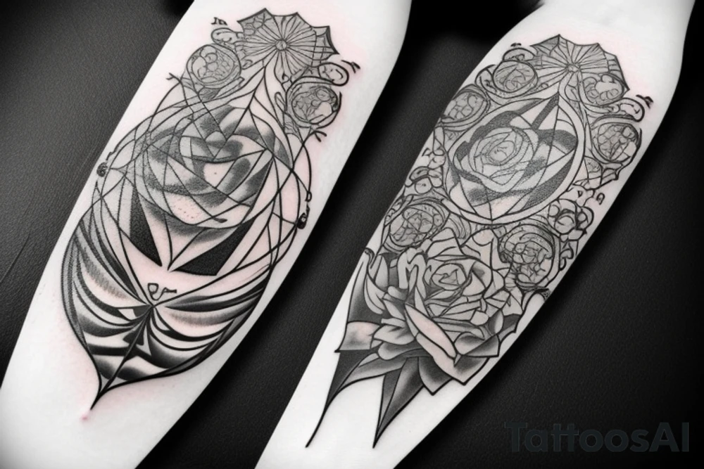 Text - "FOREVER YOUNG" gothic style tattoo idea