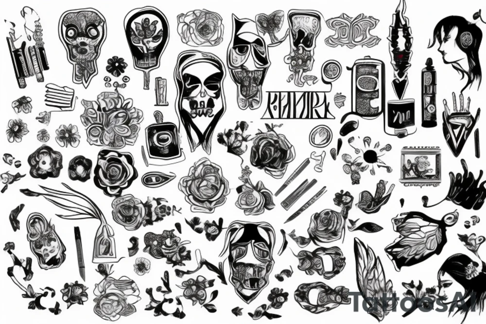 Змея с головой дракона tattoo idea