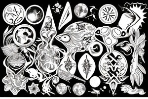 Taurus, earth, Virgo, Venus tattoo idea