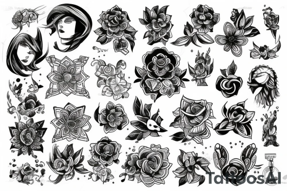 Звери tattoo idea