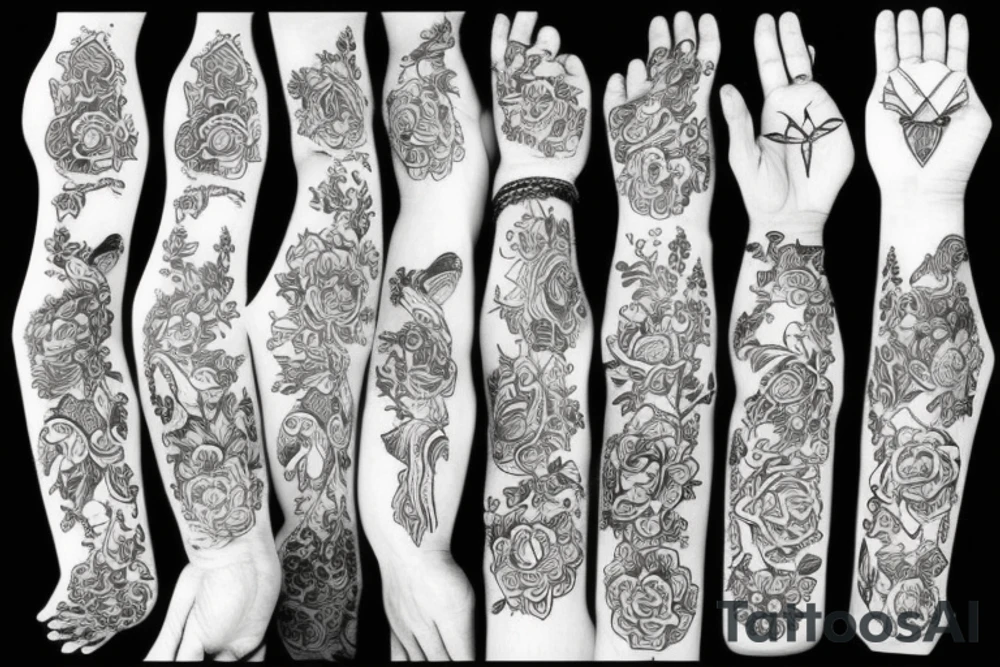 Звери tattoo idea