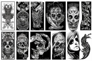 White noize tattoo idea