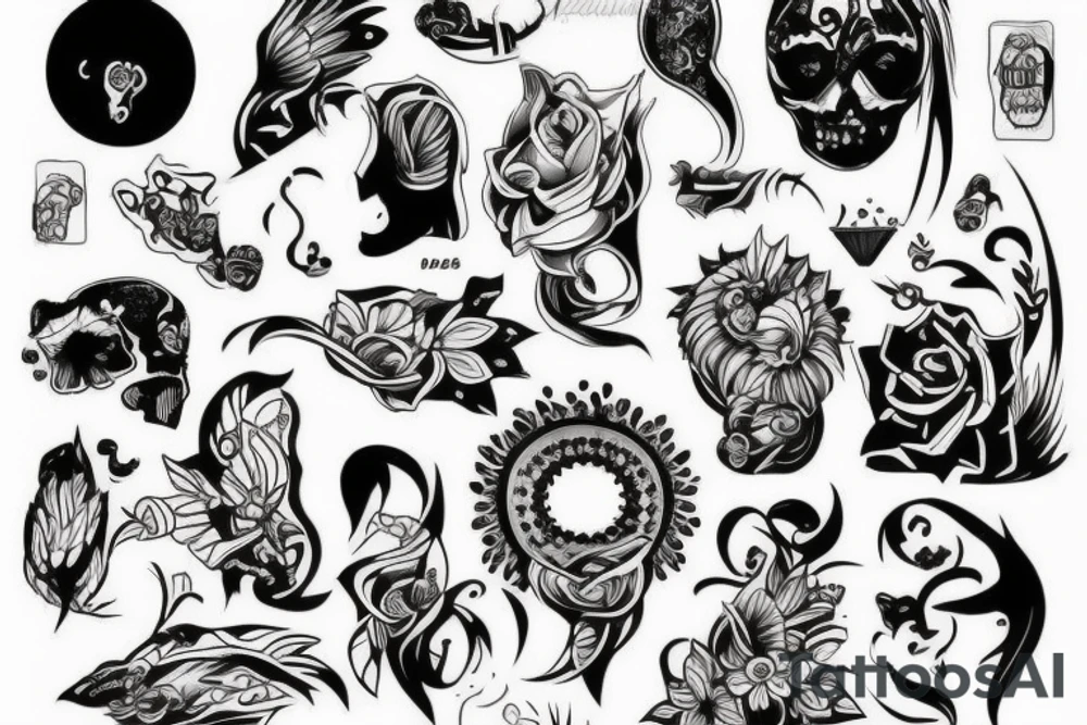 хуй и губы tattoo idea