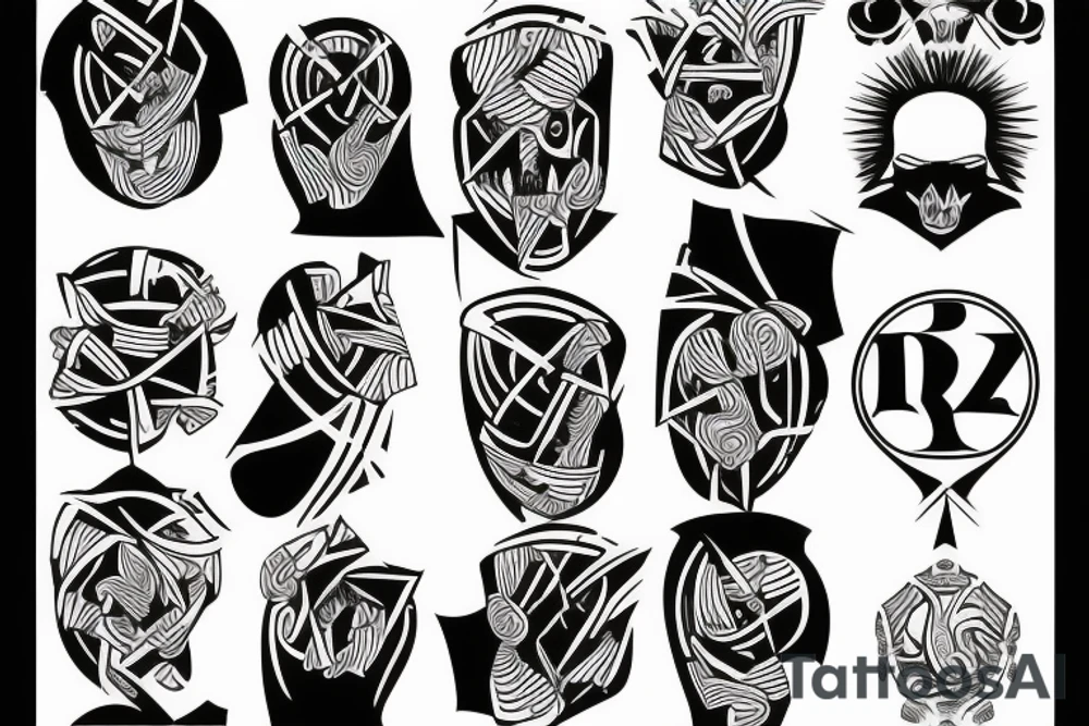 ZRD MEN tattoo idea